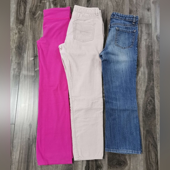 Girls Size 10 2 Pants & 1 Bootcut Pants - Picture 1 of 1